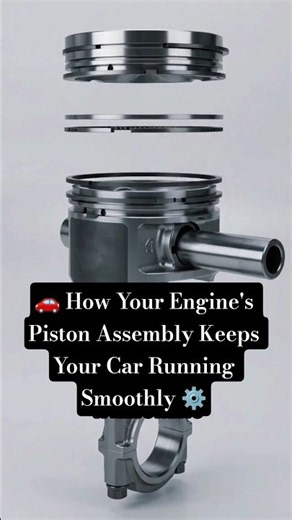 🚗 How Your Engine's Piston Assembly Keeps Your Car Running Smoothly ⚙️
