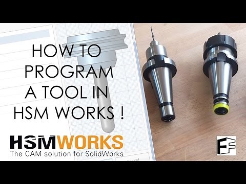 HSMWORKS Tutorial - Tool Library (CNC) - #5minFriday - #2