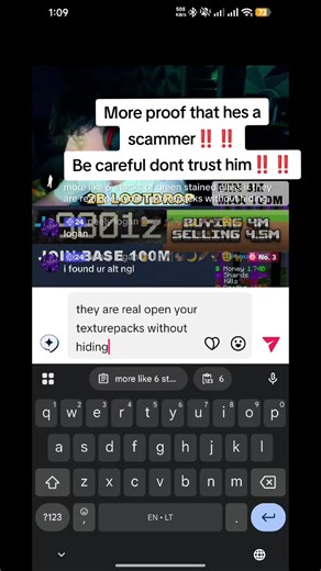 Holy L DonutSMP streamer he is using a texture pack that makes green stained glass turn into skellys you can try it yourself get green stained glass and tp him then show him and you will see that on your game its glass but on his its skellys#drdonutt #Minecraft #fyp #viral #donutsmp