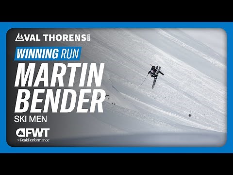 Martin Bender Ski Men Winning Run I FWT 2025 Val Thorens Pro