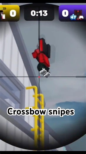 Typical Crossbow Snipes in Roblox Rivals #roblox #robloxrivals #shorts