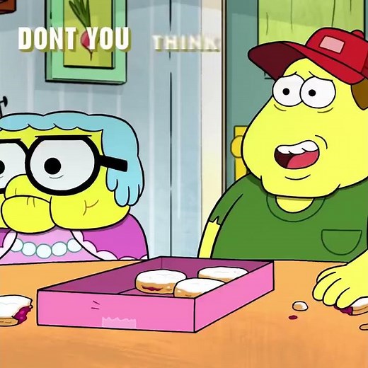 Donut Eating Tilly (Clip #3) | Cricket's Kapowie! | Big City Greens