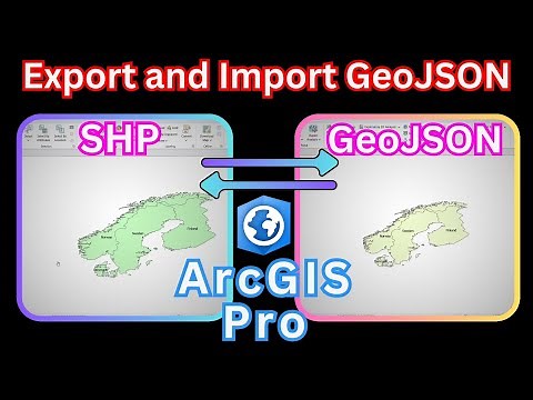 Convert Shapefile to GeoJSON & Import in ArcGIS Pro | Beginner Tutorial