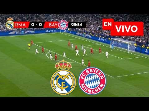 🟢 REAL MADRID VS BAYERN MUNICH NARRACION EN VIVO / PARTIDO SIMULADO PES 2026