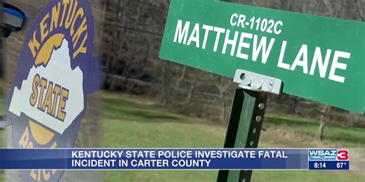 Kentucky State Police investigate fatal incident in Carter County