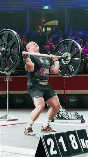 AXLE PRESS WORLD RECORD! 218kg
