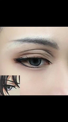 Anime Eye Makeup✨️ Cr: 34237946 #tutorialmakeupanime #makeupanime #makeupcosplay #cosplayer #cosplay #cos #eventanime #eventjejepangan