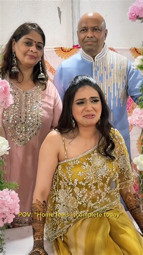 Their laadli isn’t just leaving home, she’s carrying everyone’s heart with her!🥹💛 [mehendi, bidaai moments, emotional wedding reel, daughter’s farewell, Indian wedding emotions, family crying wedding, laadli bride, heartfelt bidaai, parents emotional wedding, brother sister wedding bond, wedding day tears, bride leaving home, desi wedding traditions, love and letting go, bittersweet wedding moments ] | Atul Kakka