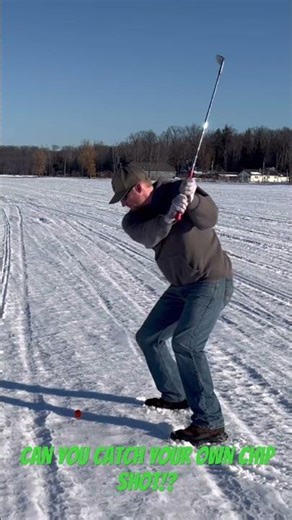 Catching Your Own Chip Shot!!