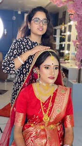 8.5K views · 310 reactions | Bengali bride❤️ | Makeover by Shrabani | Facebook