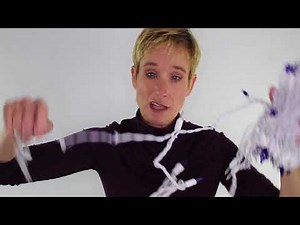 Blue and White Icicle LIghts