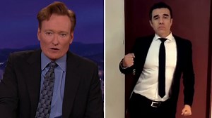 Mexican talk show host Jesús Guzmán welcomes #Conan to Mexico with a string dance tribute. #ConanMexico | Team Coco