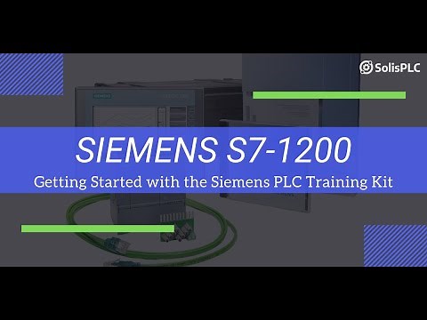 Siemens S7 1200 PLC - Starter Kit Unboxing, TIA Portal Tutorial and PLC Programming