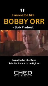 2.9K reactions · 312 shares | Bob Probert one of the toughest, wanted to be like Bobby Orr #bobbyorr #bobprobert #ripched #ched | CHED | Facebook