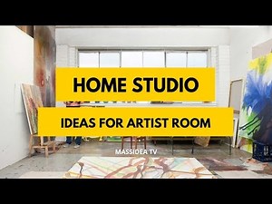 45+ Creative Home Studio Decorating Ideas for Artist Room