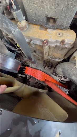 Redneck fan removal on 7.3 Powerstroke