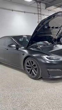Is This the Ultimate EV? 2021 Tesla Model S Long Range in Matte Black ⚡️ #tesla #models #EV #cars￼