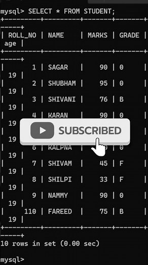 SQL for Beginners | First Queries (SHOW DATABASES, SELECT) #shorts #sql #dataanalytics