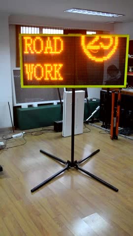 Outdoor Traffic Portable Variable Message Sign