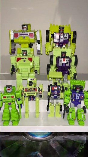 Transformers Studio series 86 Combiner wars G1 & Blokees constructicons! #devastator #transformersg1