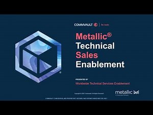 Commvault CVTSP Module 6 Metallic®