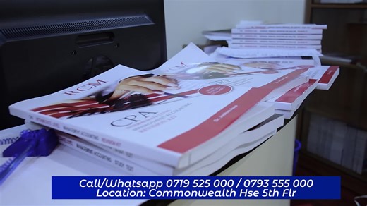 𝗥𝗖𝗠 𝗦𝘁𝘂𝗱𝘆 & 𝗥𝗲𝘃𝗶𝘀𝗶𝗼𝗻 𝗕𝗼𝗼𝗸𝘀 𝗔𝘃𝗮𝗶𝗹𝗮𝗯𝗹𝗲 𝑷𝒓𝒊𝒄𝒆𝒔: • Study Books – Ksh 1,500 • Revision Kits – Ksh 1,000 🚚 𝗗𝗲𝗹𝗶𝘃𝗲𝗿𝘆 𝗖𝗼𝘂𝗻𝘁𝗿𝘆𝘄𝗶𝗱𝗲 𝐂𝐨𝐮𝐫𝐬𝐞𝐬 𝐀𝐯𝐚𝐢𝐥𝐚𝐛𝐥𝐞: 🟢 CPA🟢 CIFA🟢 BDA🟢 ATD🟢 CS🟢 CAMS 𝐎𝐫𝐝𝐞𝐫 / 𝐄𝐧𝐪𝐮𝐢𝐫𝐢𝐞𝐬: 📞 0719525000 📞 0793555000 📍 RCM Online College – Study smart. Pass with confidence.