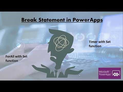 Break function in PowerApps | Loop in PowerApps