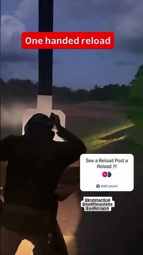 One handed reload #tacticalshooter #tactics