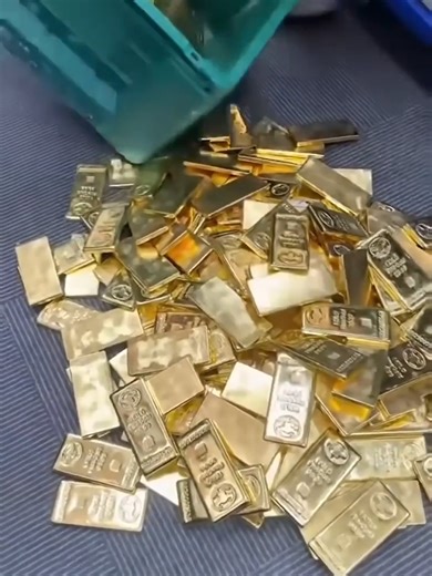 Can You Imagine the Value of All This Gold 🤯
