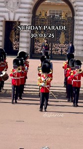 Sunday Parade 30/03/25 #kingsguard #SundayParade #buckinghampalace #scotsguards #BandOfTheWelshGuards #london #londonreels | Donna Sharene