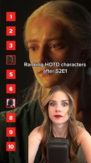 'House of the Dragon' Character Rankings After S2, E1