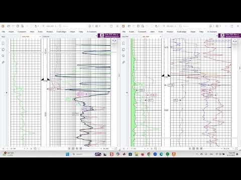 Witnessing Logging Operation #2: Fullsuite Job - Runs No. 1 & 2 (HDIL/DAL/ZDL/CNL/DSL)