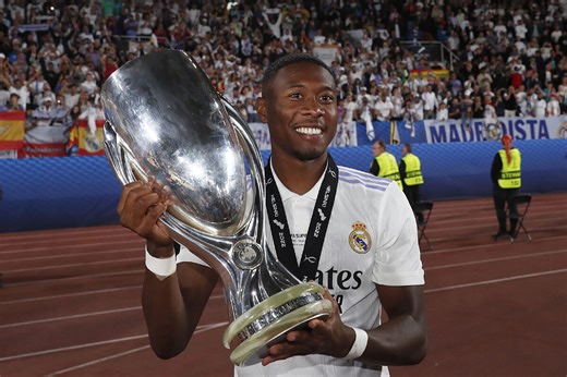 David Alaba, deportista austriaco de 2022