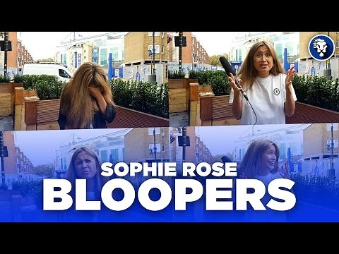 Sophie Rose Bloopers BTS | Blues Fans TV