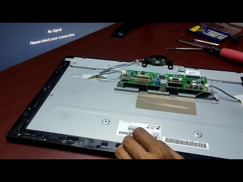 LG 22MP68VQ - P Monitor PCB Replacement (no display no power LED fix)