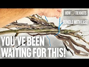 The BUNDLING KNOT you've been looking for!! // Packers Knot with Quick Release