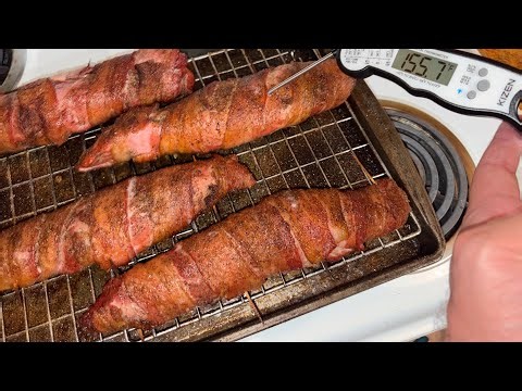 Smoked Bacon Wrapped Pork Tenderloin