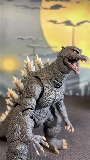He interrupted him #funny #godzilla #godzillastopmotion