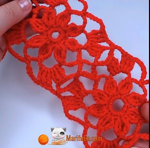 How to join crochet lace motifs | Crochet&Knitting by marifu6a