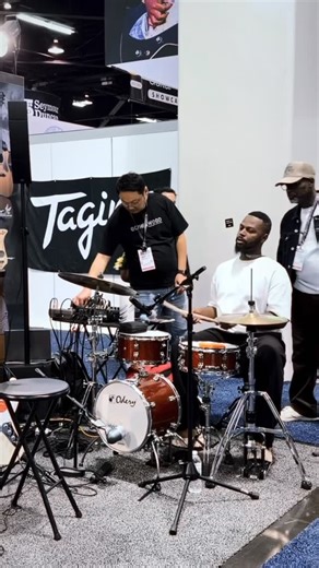 “Human Nature” live @thenammshow 2026 w/ @msquaredrummer Special thanks to @gopherwoodguitars @mmumfordmusic Gonna Post and Ghost for a bit…but… (Thanks for listening and supporting musicians and artists) | Matt Sickels