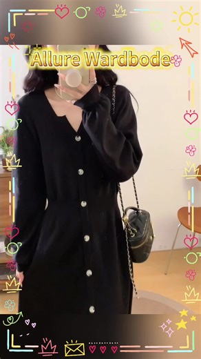 #2025秋冬ファッション #ニットワンピース #着痩せデザイン #通勤コーデ #fpy