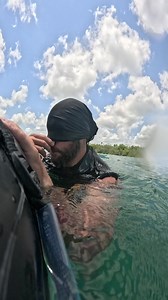 1M views · 10K reactions | 55 meters underwater with no air. Blind folded . Can you face the fear? | Tavi Castro | Facebook
