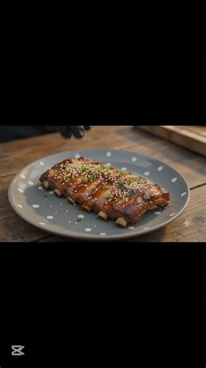 Mouthwatering Smoked Spare Ribs: The Ultimate BBQ Experience 🤤🍖 #food #shortsfeed