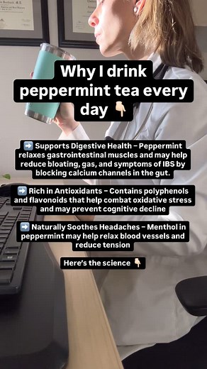 6.7K views · 81 reactions | Peppermint tea isn’t just a soothing...