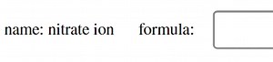 name: nitrate ion formula:... | Filo