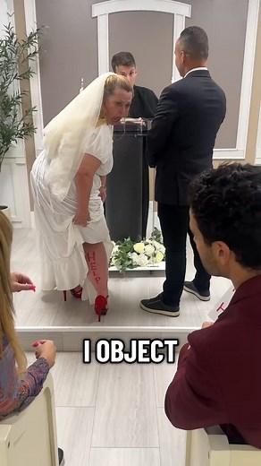 Bride needed saving from groom This original video was produced by Network Media, LLC and Katy Face | It's Comedy Skits and Helpful Tips