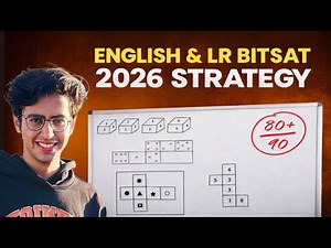 BITSAT English & LR Strategy 2026 🔥 | 90 Marks in 7 Days (Most Ignored Section)