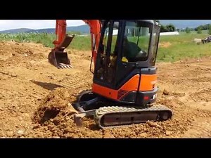 Hitachi ZX35U mini excavator!