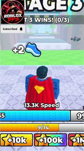 ROBLOX MOMENT | Became FASTEST in +1 Speed Super Hero Escape! ⚡🤯 #shorts #roblox #obby