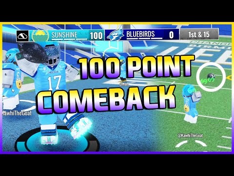 THE 100 POINT COMEBACK! (Ultimate Football Funny Moments)